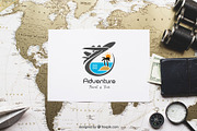 Travel & Tourism Logo Template, a Branding & Logo Template by YUDesignStore (Thumbnail 4 of 7)