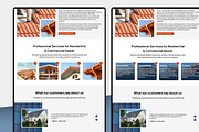 Roofing & Construction Website, a Wix Template by Kitteeh (Thumbnail 8 of 17)