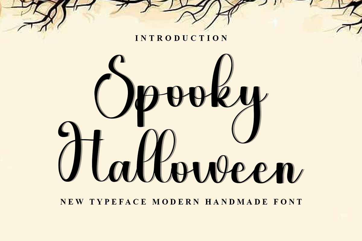 Spooky Halloween, a Handwritten Font by FreshTypeINK (Photo 1 of 8)