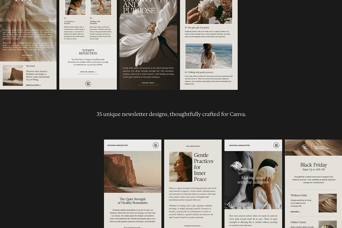Editorial Newsletter Templates, an Email Template by Wildnun Studio (Photo 2 of 18)