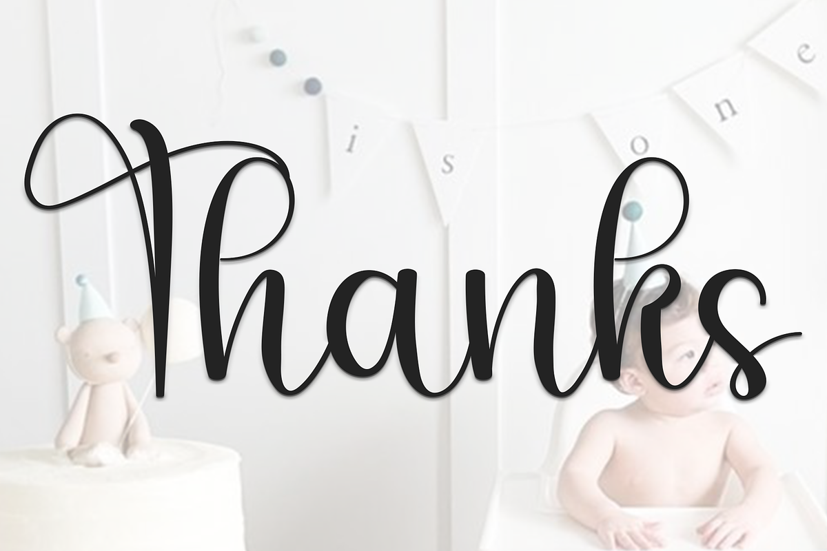 Geovany Blooming, a Handwritten Font by FreshTypeINK (Photo 5 of 7)