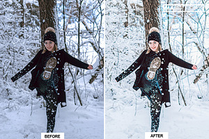 10 COZY WINTER Lightroom Presets