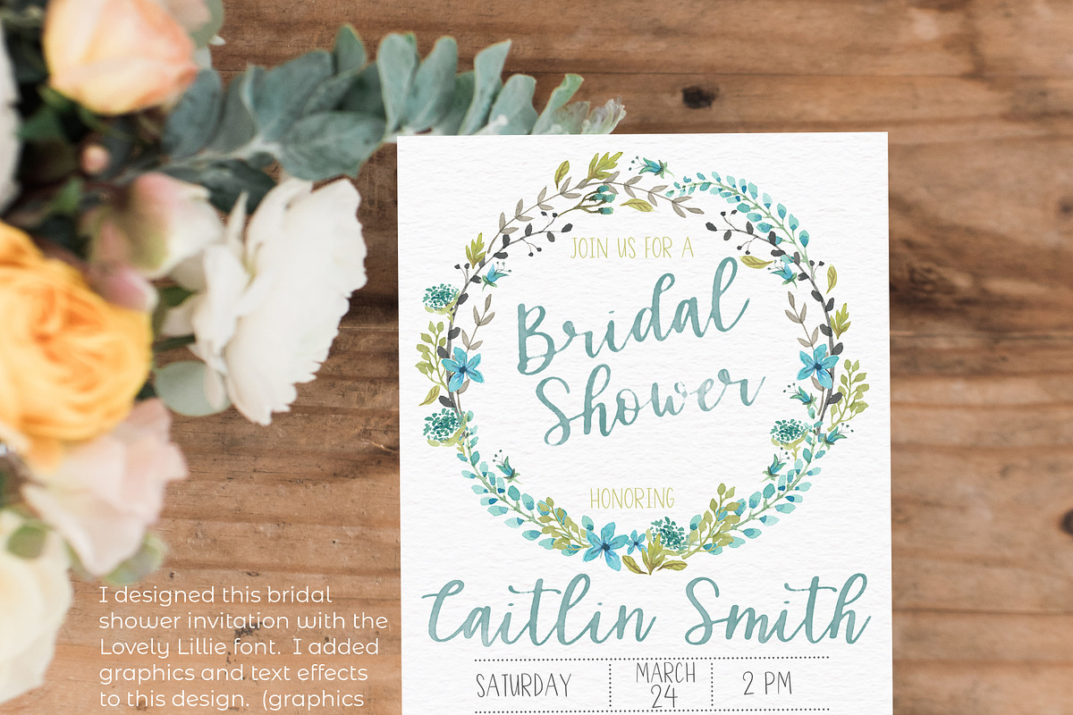 Lovely Lillie - Handwritten Fonts preview 4