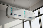 Hang Horizontal Sign Mockups, a Mockup by Luuqas Design (Thumbnail 1 of 3)