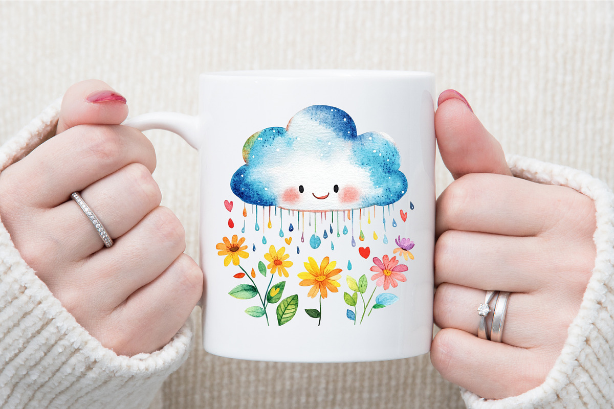 Groovy Summer Sublimation Clipart, an Illustration by Sublimation Artist (Photo 5 of 6)