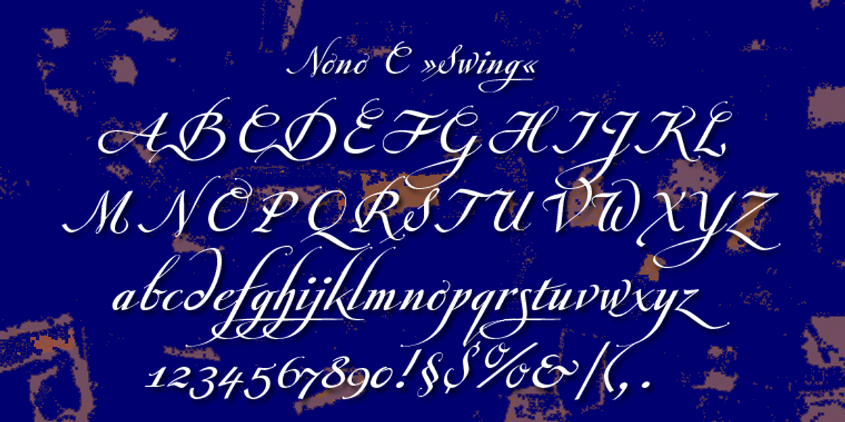 Nono, a Script Font by Wiescher-Design (Photo 3 of 6)