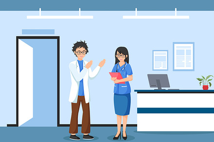 Medical and Healthcare Flat Design