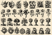 Medieval Love illustrations, a Decorative Illustration by Nocturnal Wolf (Thumbnail 14 of 16)