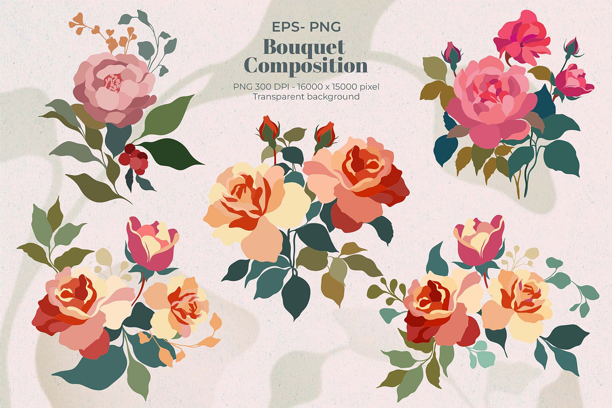 Modern Serenity Floral Edition, a Decorative Illustration by Papatongartist (Photo 8 of 11)