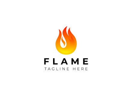 Fire Flame Logo Design preview 5