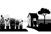 50 Botanical Garden Silhouette bundl, an Illustration by Designs_River (Thumbnail 50 of 51)