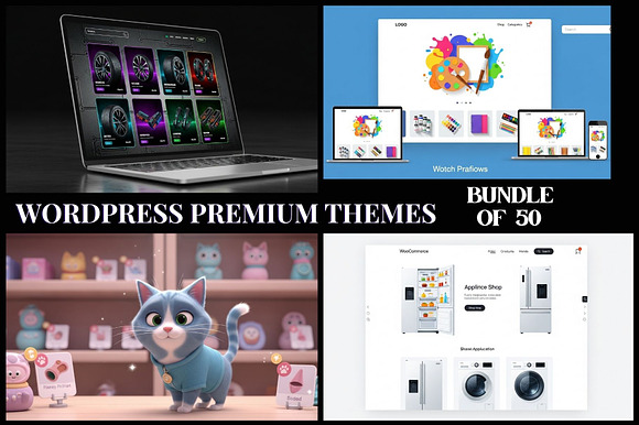 WooCommerce wordpress Themes 50+ preview 2