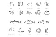 Ketogenic Diet Icons, a Food Illustration by Tettygreen (Thumbnail 3 of 3)