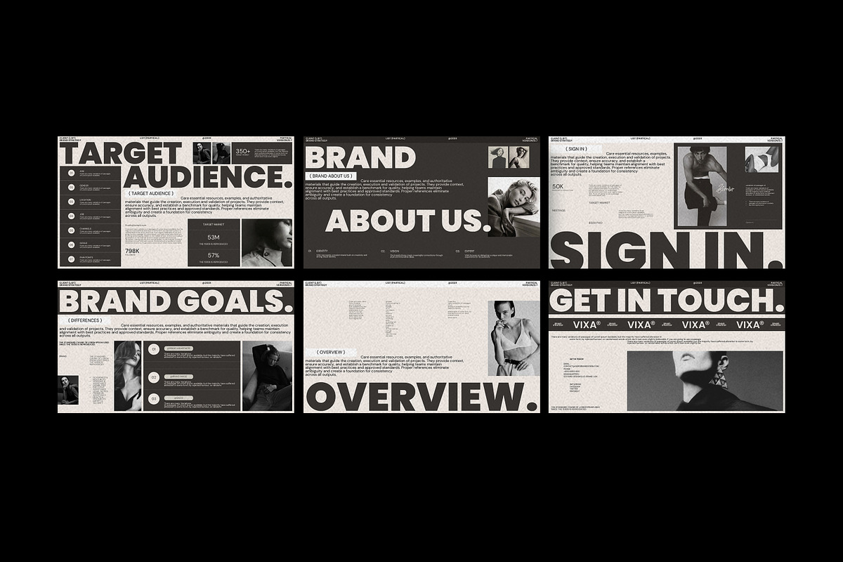 VIXA | Brand Strategy Presentation, a Presentation Template by Studio Temply (Photo 7 of 12)