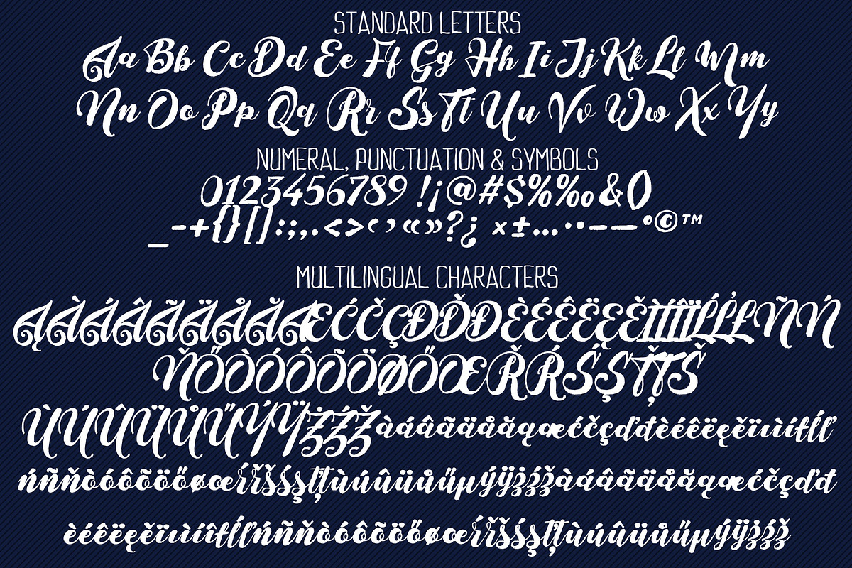 Aristonia Script preview 6