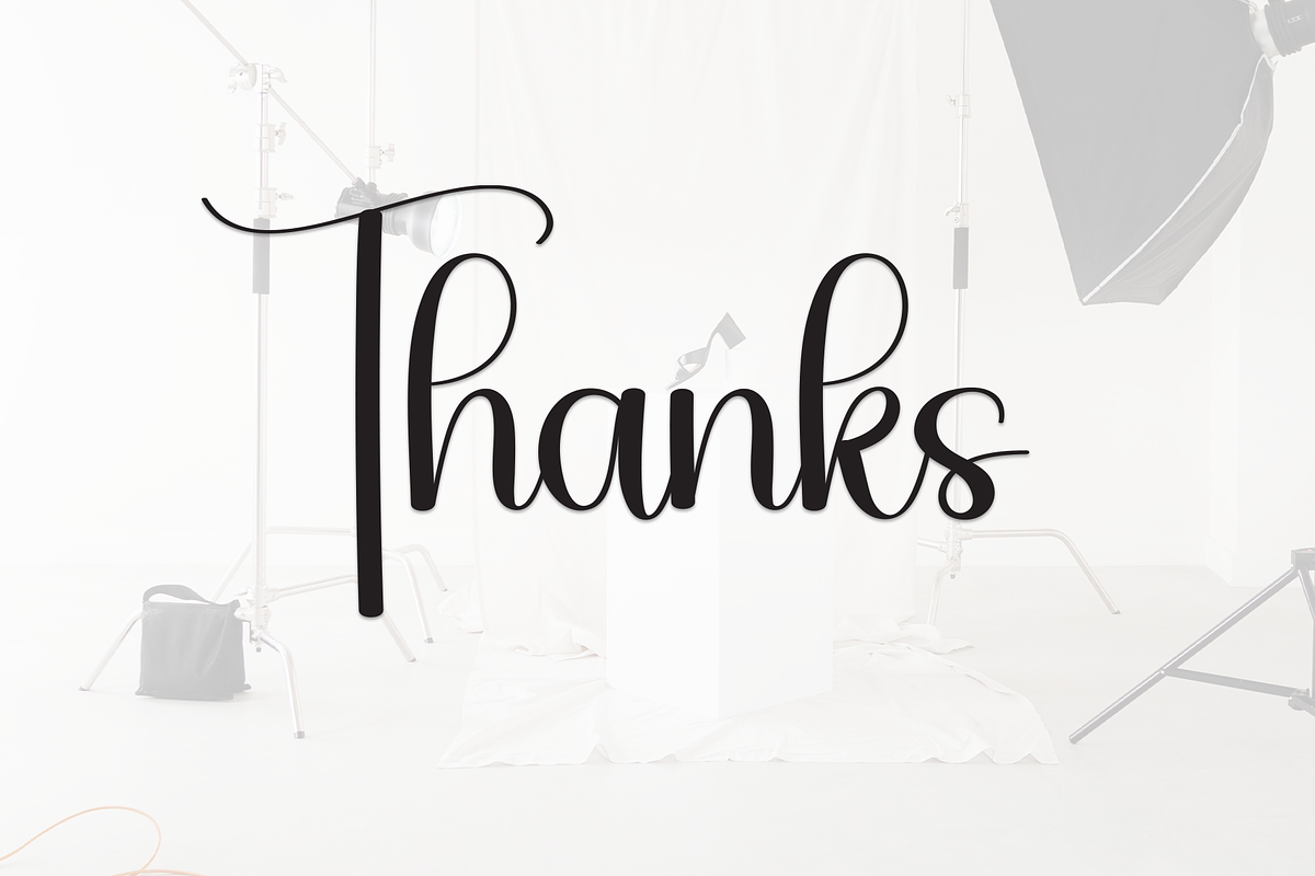 Photography | Script Font, a Handwritten Font by Scratchones (Photo 9 of 9)