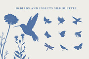 Indigo Wildflowers Illustrations, a Graphic by Paper Flowers Studio (Thumbnail 5 of 6)