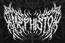 Mephisto – A True Black Metal Font