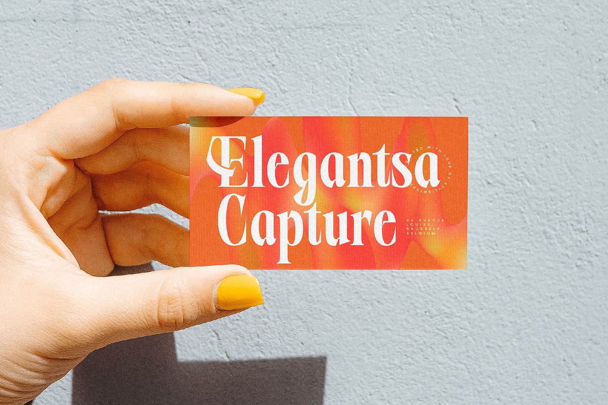 Burstyle Modern Serif Display, a Serif Font by timelesstype.co (Photo 3 of 20)