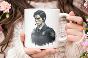 Security Guard Watercolor Cliparts, an Illustration by RobertsArt (Thumbnail 7 of 9)