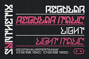Synthetix - Futuristic Techno Font, a Symbol Font by figuree studio (Thumbnail 4 of 8)