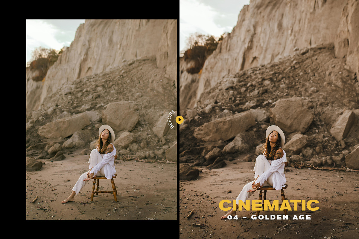 Cinematic Lightroom Presets and LUTs, a Preset Add-On by Presetrain Co. (Photo 7 of 11)