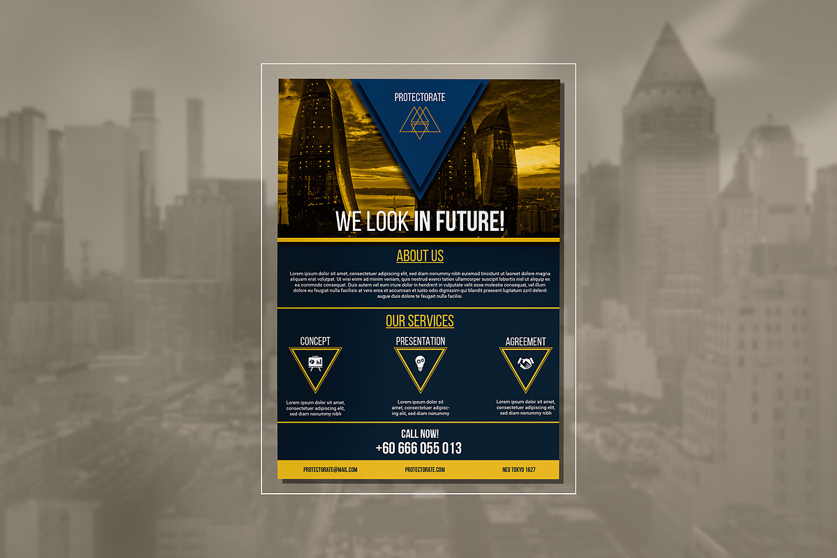 Business Flyer, a Flyer Template by Midgardians