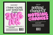 Pink Sugar Letters and SVG Font, a Sans Serif Font by Nicky Laatz (Thumbnail 4 of 9)