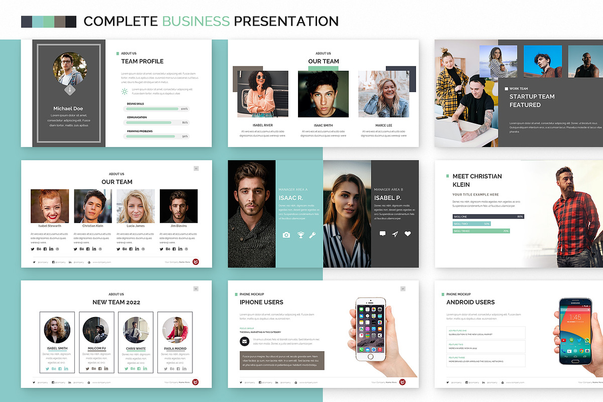 Complete Business Powerpoint Templat, a Presentation Template by Zacomic Studios (Photo 19 of 32)