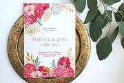 Viva Magenta Floral Watercolor 2023, a Decorative Illustration by Catch the Dream Art (Thumbnail 2 of 24)