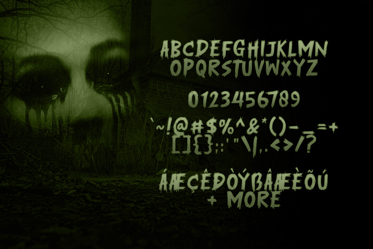 Death Spirit, a Handwritten Font by khurasan (Photo 6 of 6)