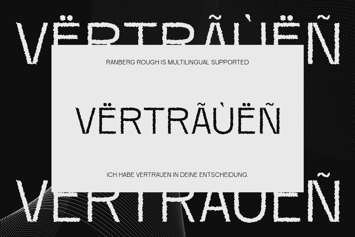 Ranberg Rough, a Sans Serif Font by Craft Supply Co. (Photo 7 of 8)