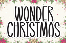 Wonder Christmas | Script Font
