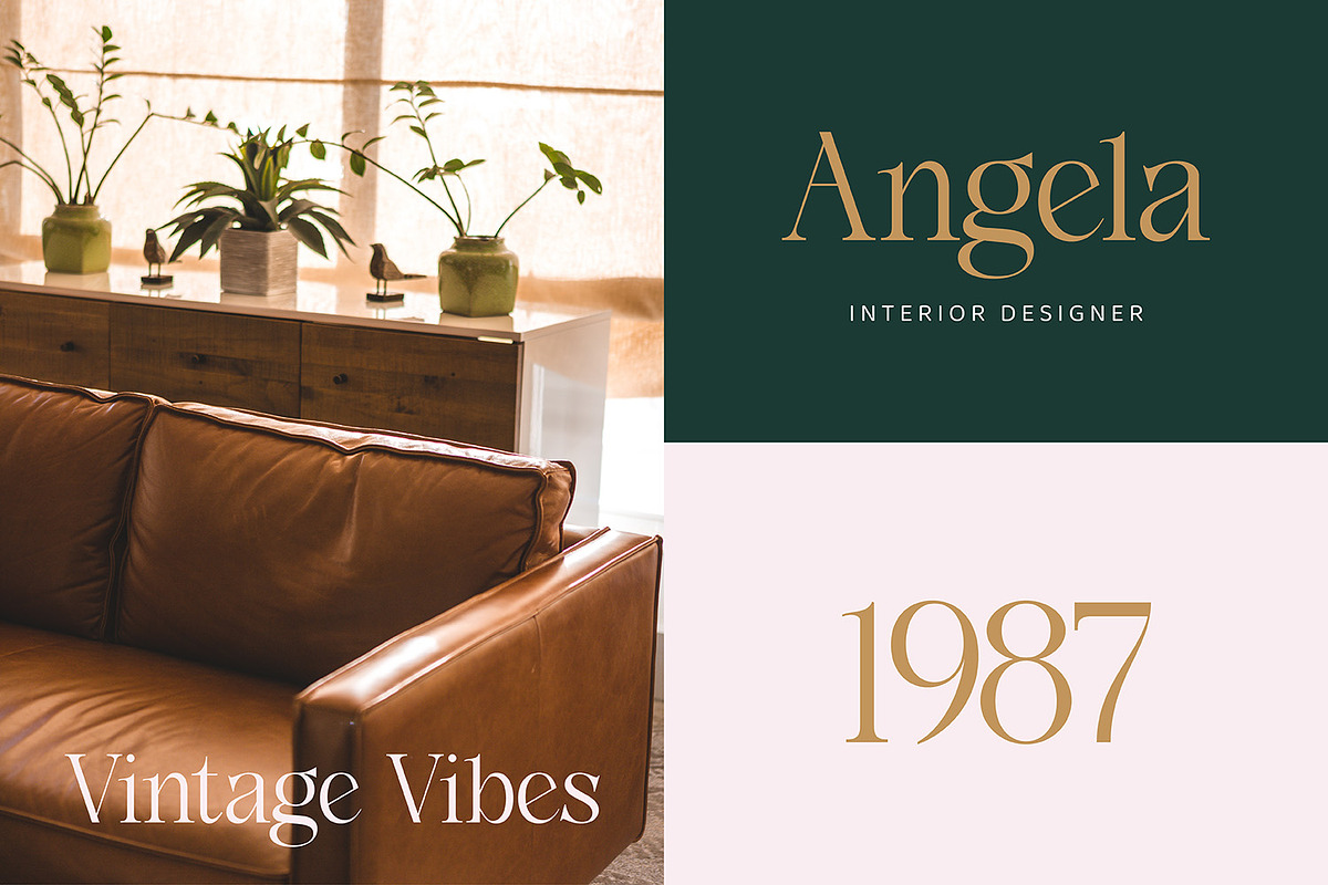 Hillant - Elegant Condensed Serif, a Serif Font by Dikas Studio (Photo 6 of 9)