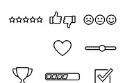 Online Marketplace Seller Icon Set, an Outline Icon by adenpinkstore (Thumbnail 7 of 8)