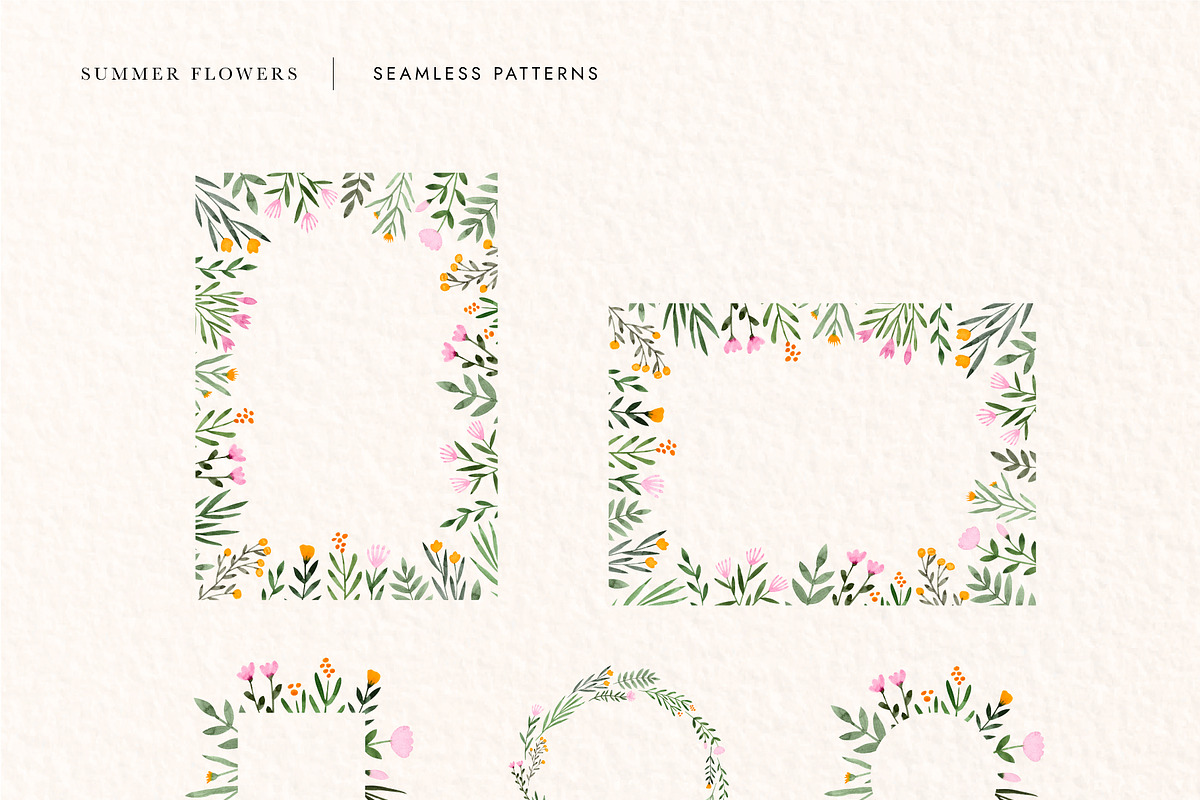 Summer Florals Bundle, a Graphic by Studio Edyth (Photo 3 of 6)