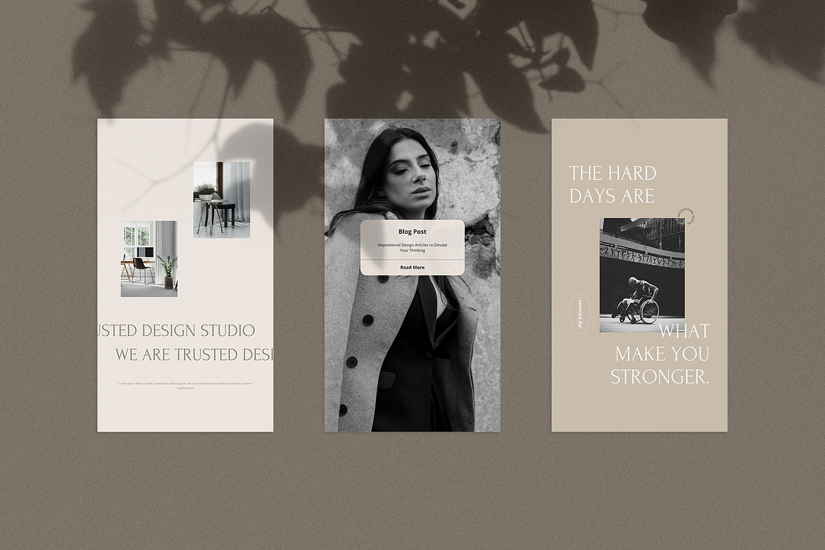 Casey Instagram Pack | PS & Canva, a Social Media Template by Visuel Colonie® (Photo 10 of 15)