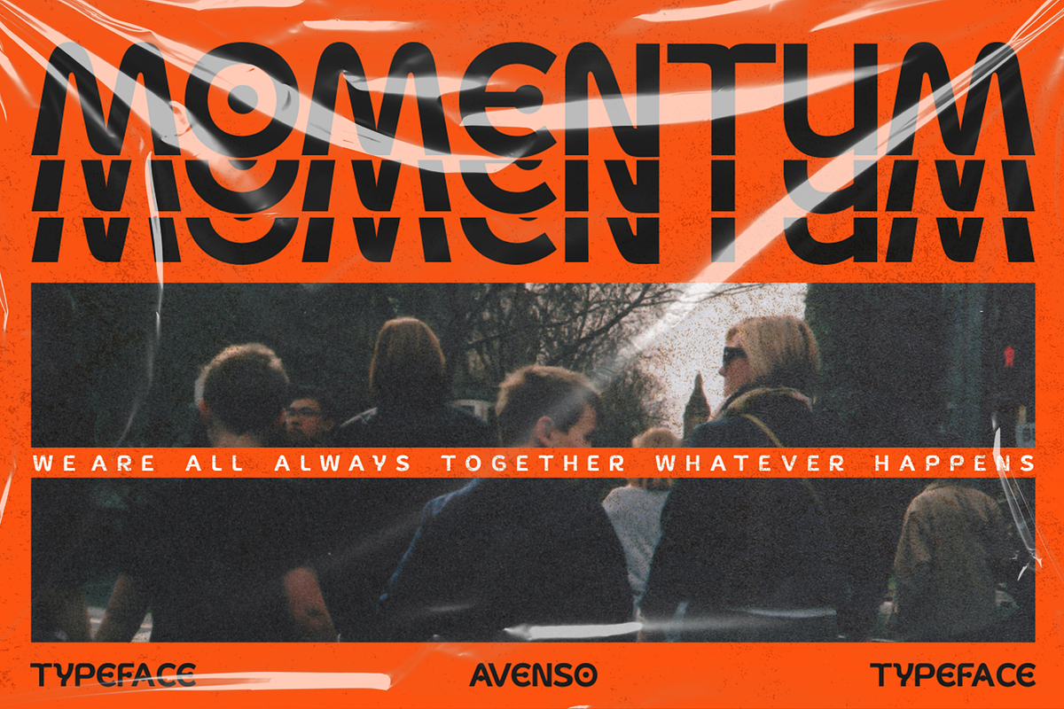 Avenso - Sans Serif Typeface, a Sans Serif Font by overlaytemplates (Photo 3 of 5)
