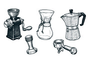 Coffee & Café Culture Vintage, an Object Illustration by Huza Studio (Thumbnail 10 of 10)