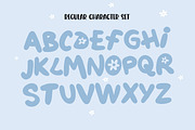 Bubble Flower- Handwritten font, a Handwritten Font by Waterystrokes (Thumbnail 2 of 8)
