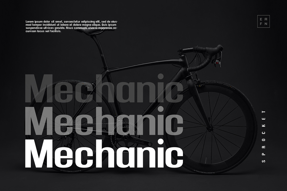 Sprocket Font, a Sans Serif Font by Design Stag (Photo 5 of 5)