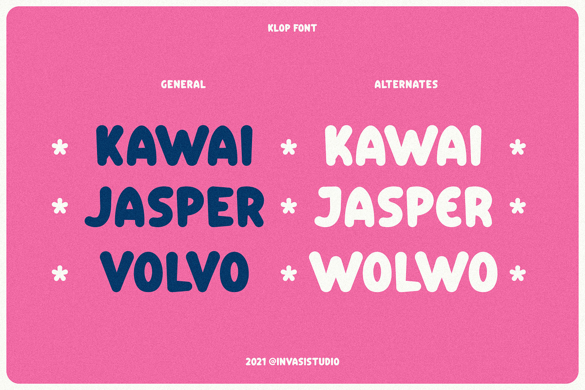 Klop - Friendly Rounded Font, a Sans Serif Font by Invasi Studio (Photo 8 of 10)