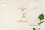 Poster Mockup SET with Wood Hanger, a Print Template by LOPEstudio (Thumbnail 3 of 8)