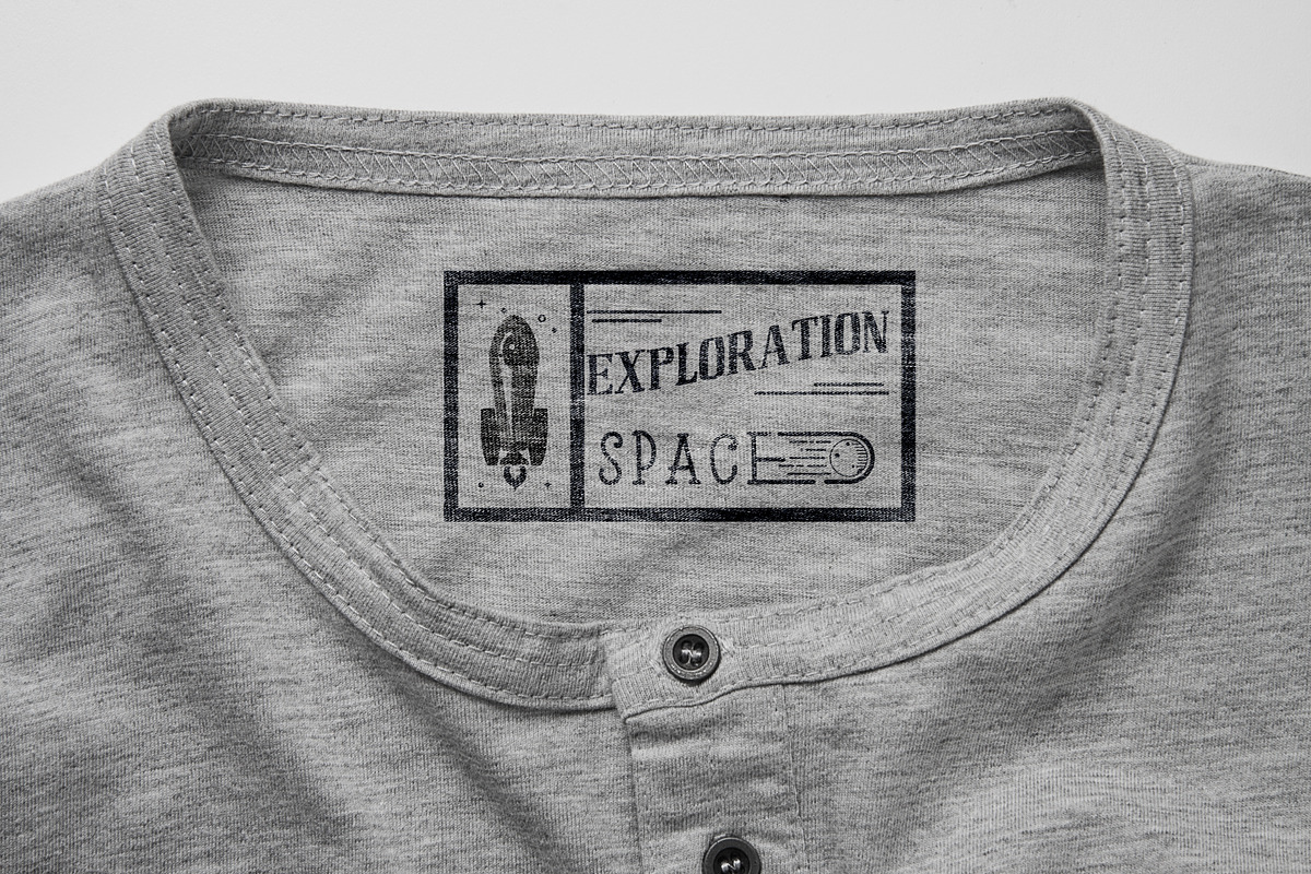 Space badge + 3 fonts., a Branding & Logo Template by zao4nik (Photo 4 of 13)