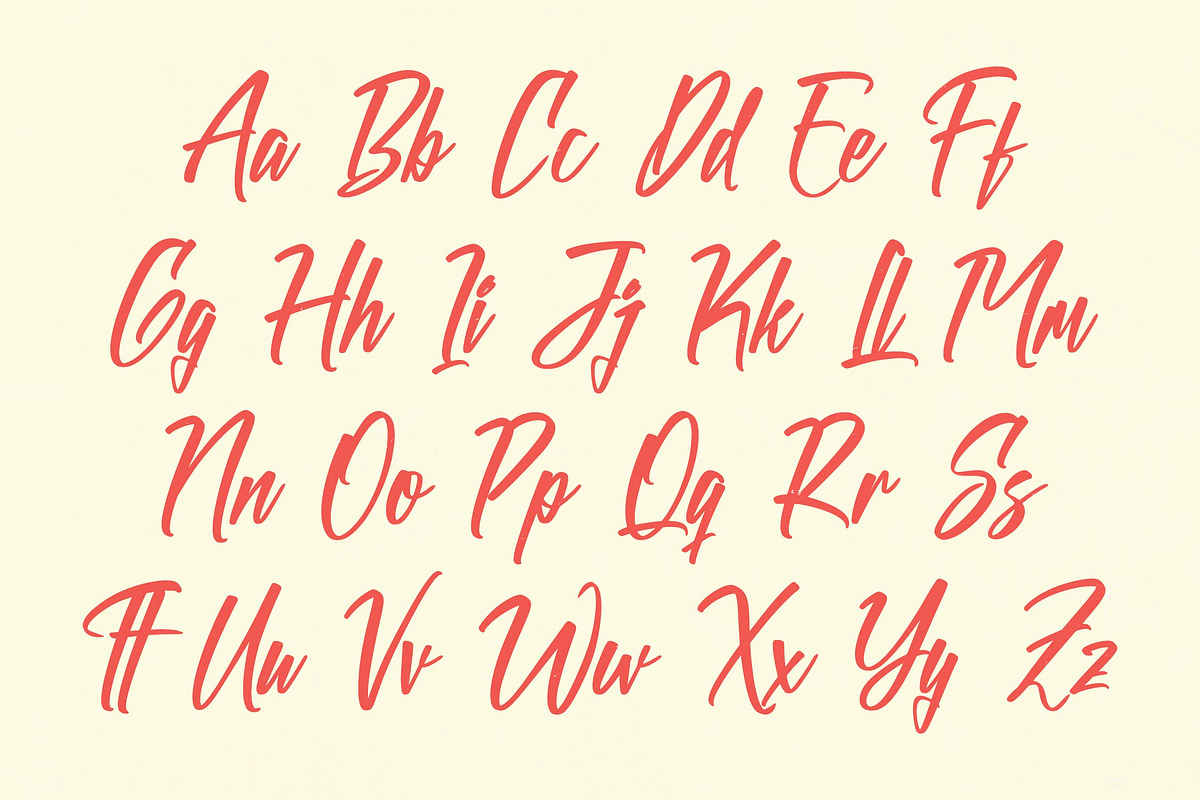 Hidden Chills Bold Brush Font, a Script Font by stylishtype.co (Photo 16 of 19)