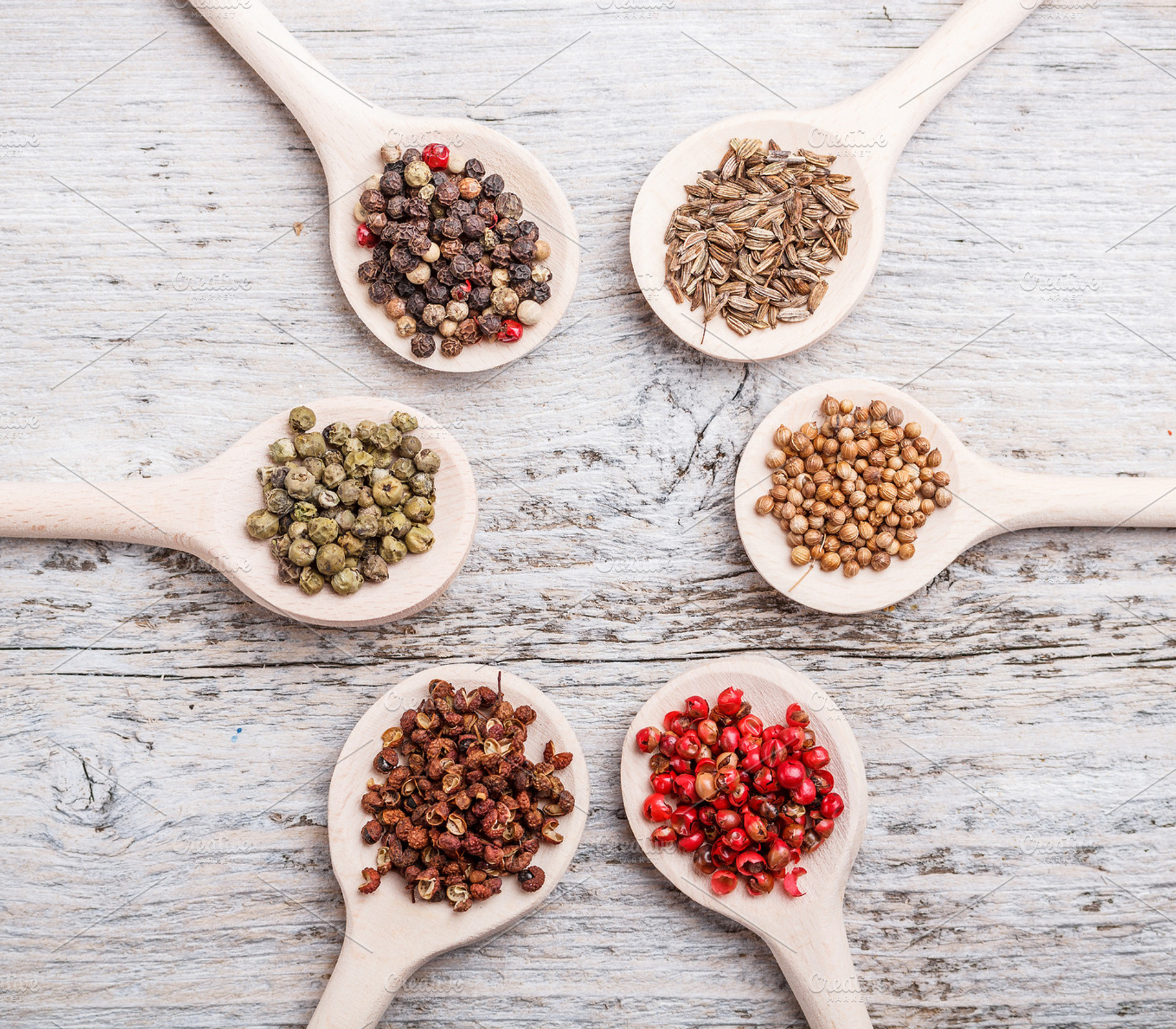 Spices stock photo containing spice and peppercorns
