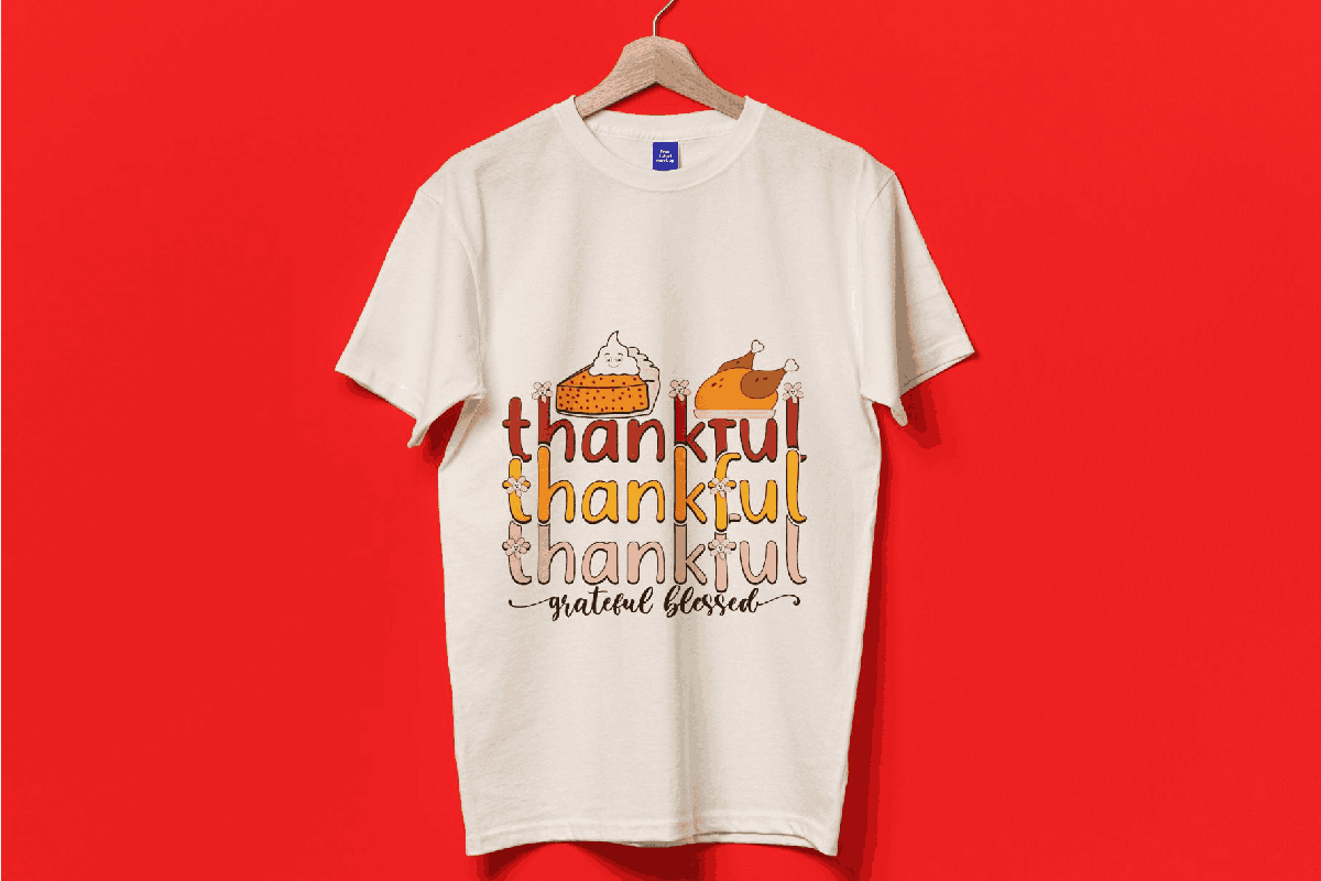 Retro Thanksgiving Sublimation, an Illustration by Techno Digitz (Photo 3 of 3)