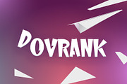 Dovrank - Modern Comic Font, a Symbol Font by ivan_artnivora (Thumbnail 2 of 4)