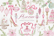 Watercolor -PRINCESS CHRISTMAS, a Decorative Illustration by Beigetime (Thumbnail 1 of 16)