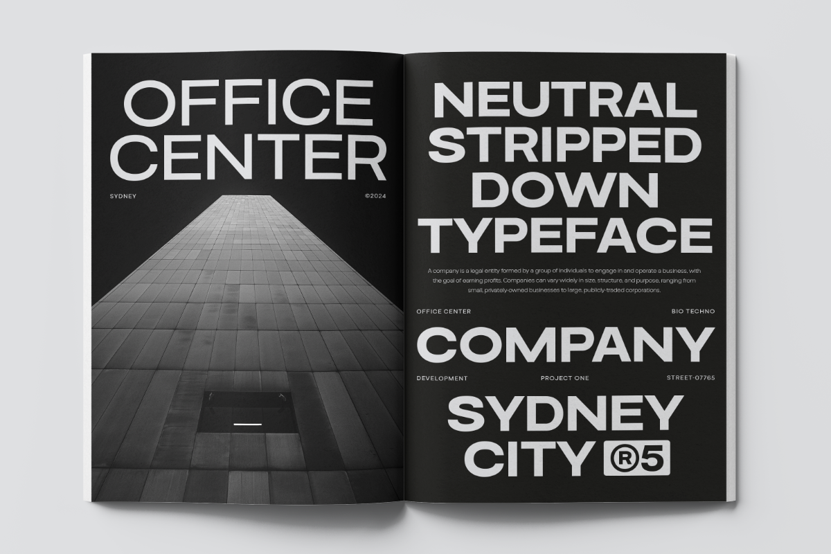 Mosvita Sans Serif Family Font, a Sans Serif Font by Yukita Creative (Photo 6 of 13)